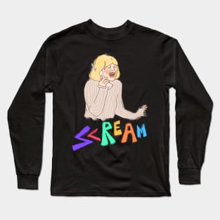 Scream! Long Sleeve T-Shirt